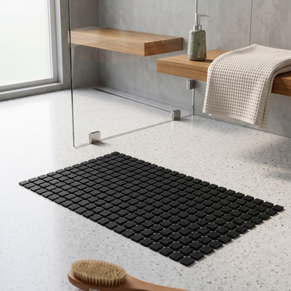Mizu Anti Slip Shower Mat - Black