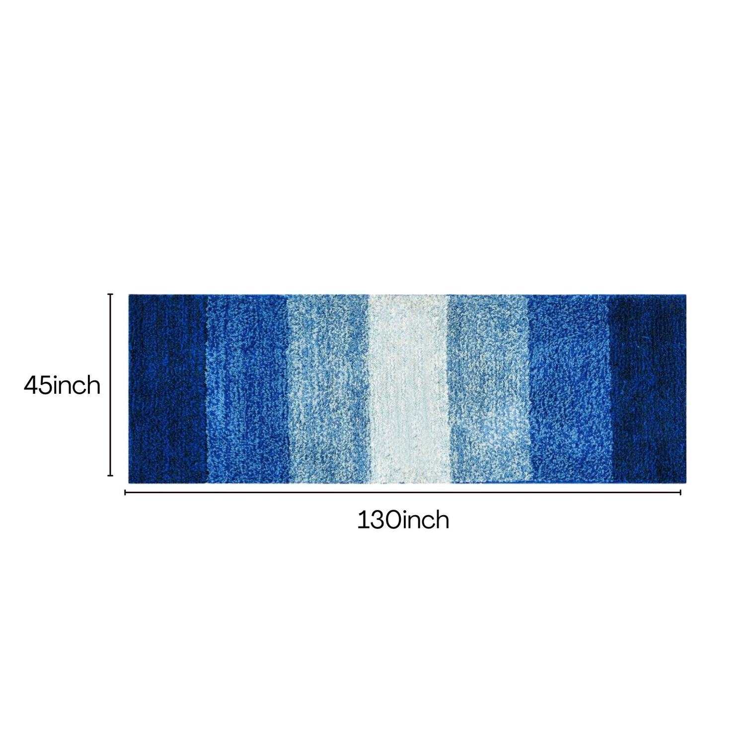 Textured Anti Skid Bathroom Washable Runner -Pano