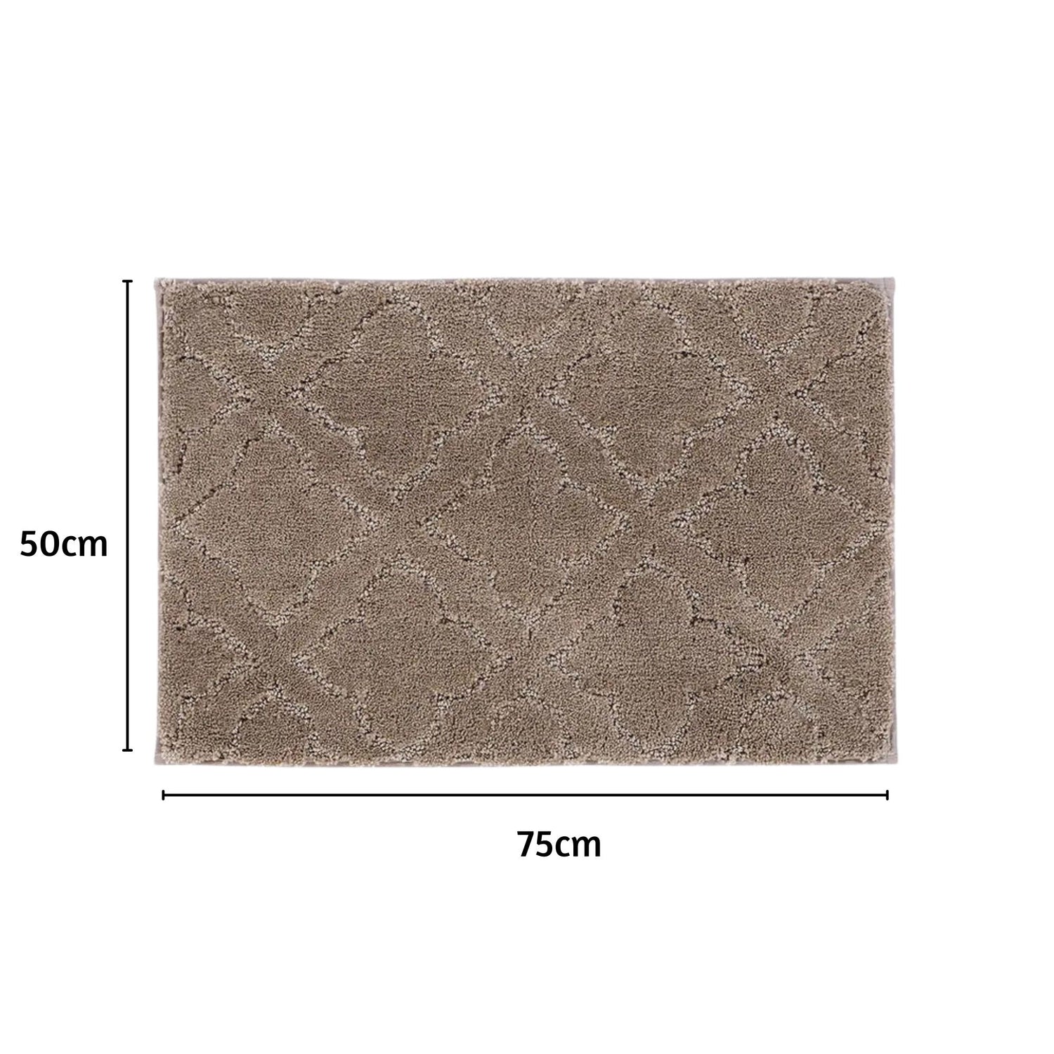 Flora Anti Skid Super Absorbent Bathmat - Pano