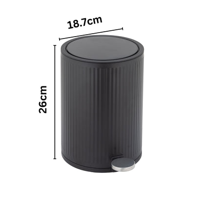Nexa Stainless Steel Step Bin 3 Litre - Pano