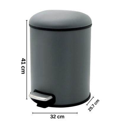 Levante Stainless Steel Soft Close Peddle Dustbins - Pano
