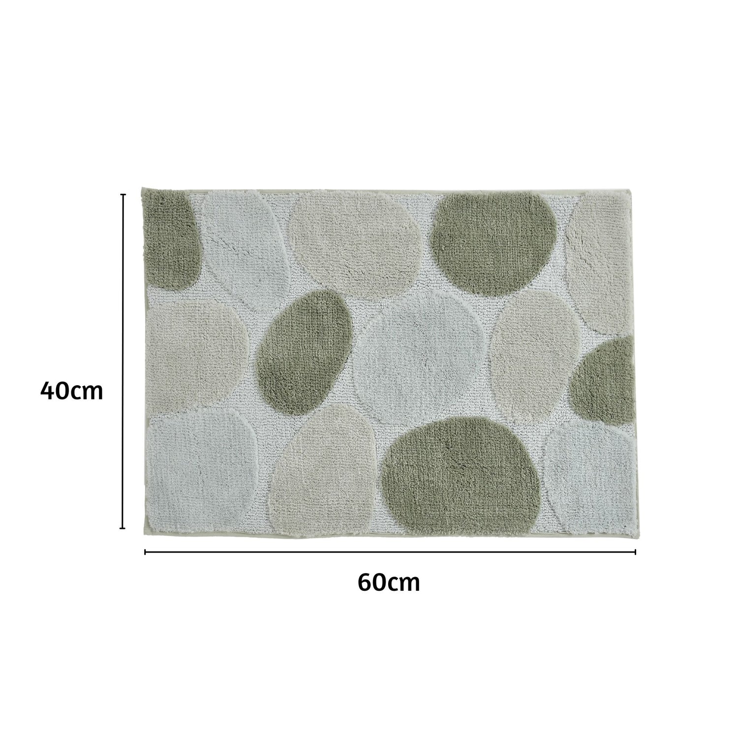 Stone Microfiber Anti Skid Bathmat - Pano