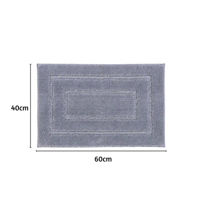 Triple Frame Anti Skid Super Soft Bathmat -Pano