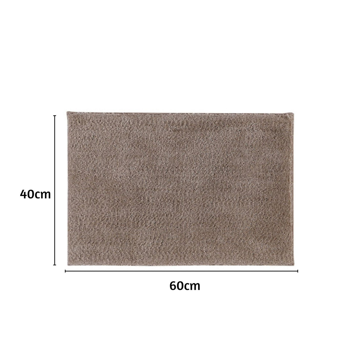 Matrix Anti Skid Super Absorbent Bathmat - Pano