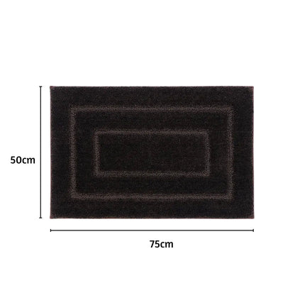 Triple Frame Anti Skid Super Soft Bathmat -Pano