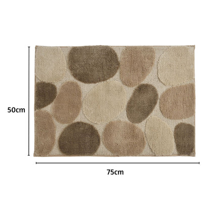 Stone Microfiber Anti Skid Bathmat - Pano