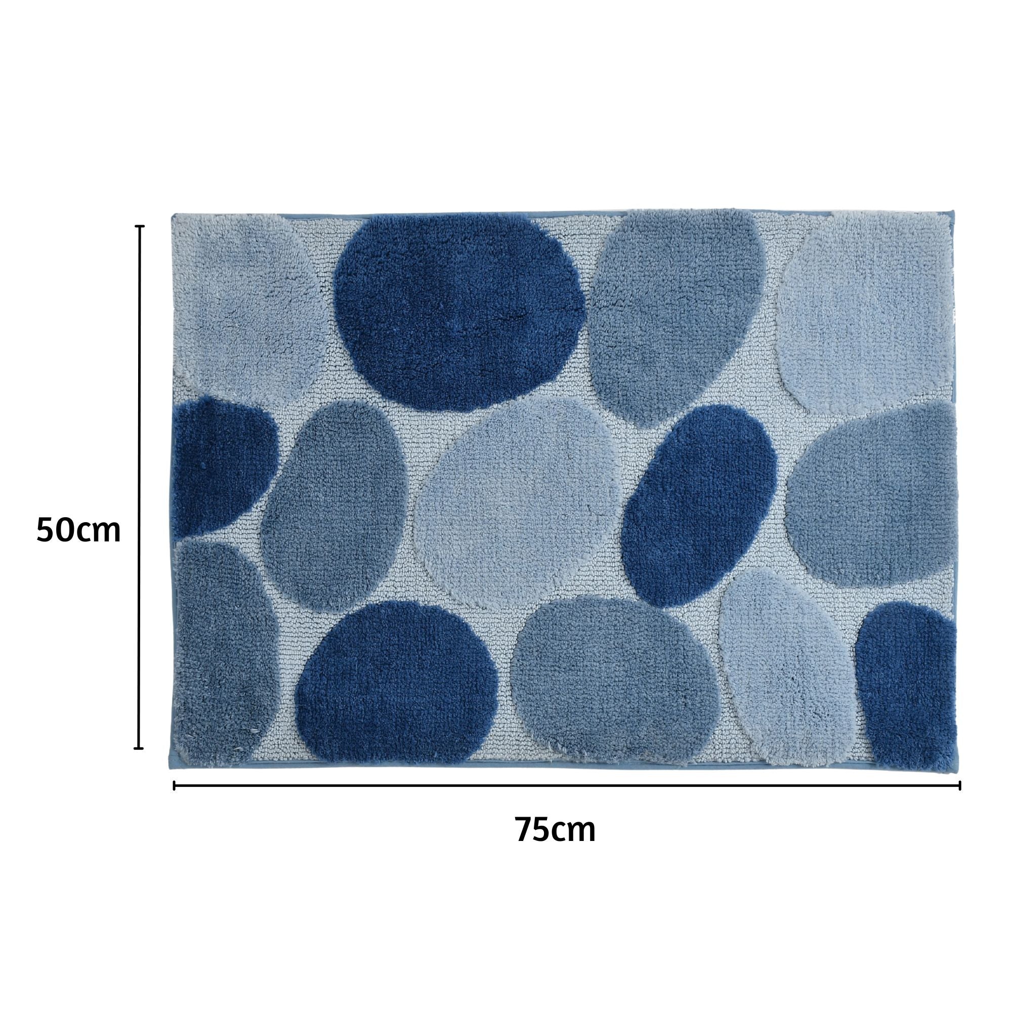 Stone Microfiber Anti Skid Bathmat - Pano