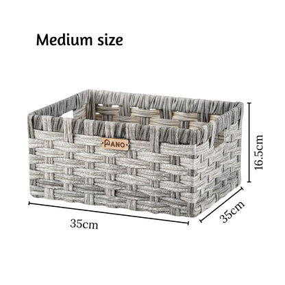 Wicker Storage Leo Basket | Storage Basket - Pano