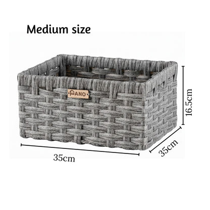 Wicker Storage Leo Basket | Storage Basket - Pano