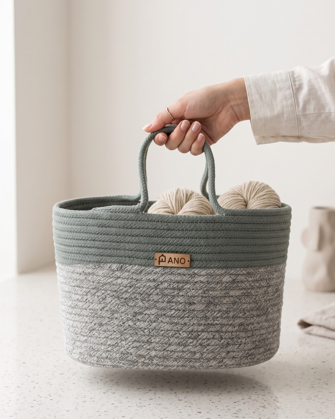 Corsica Multi-Purpose Hand Basket Bag - Pano