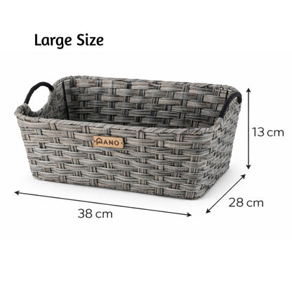 Wicker Kitchen Utility Maxwell Basket | Storage Organiser - Pano