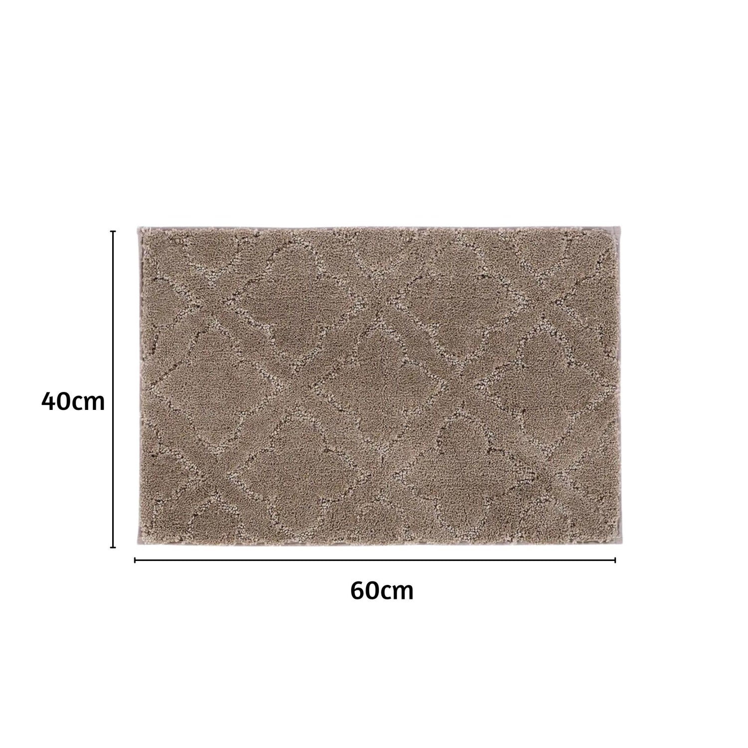 Flora Anti Skid Super Absorbent Bathmat - Pano