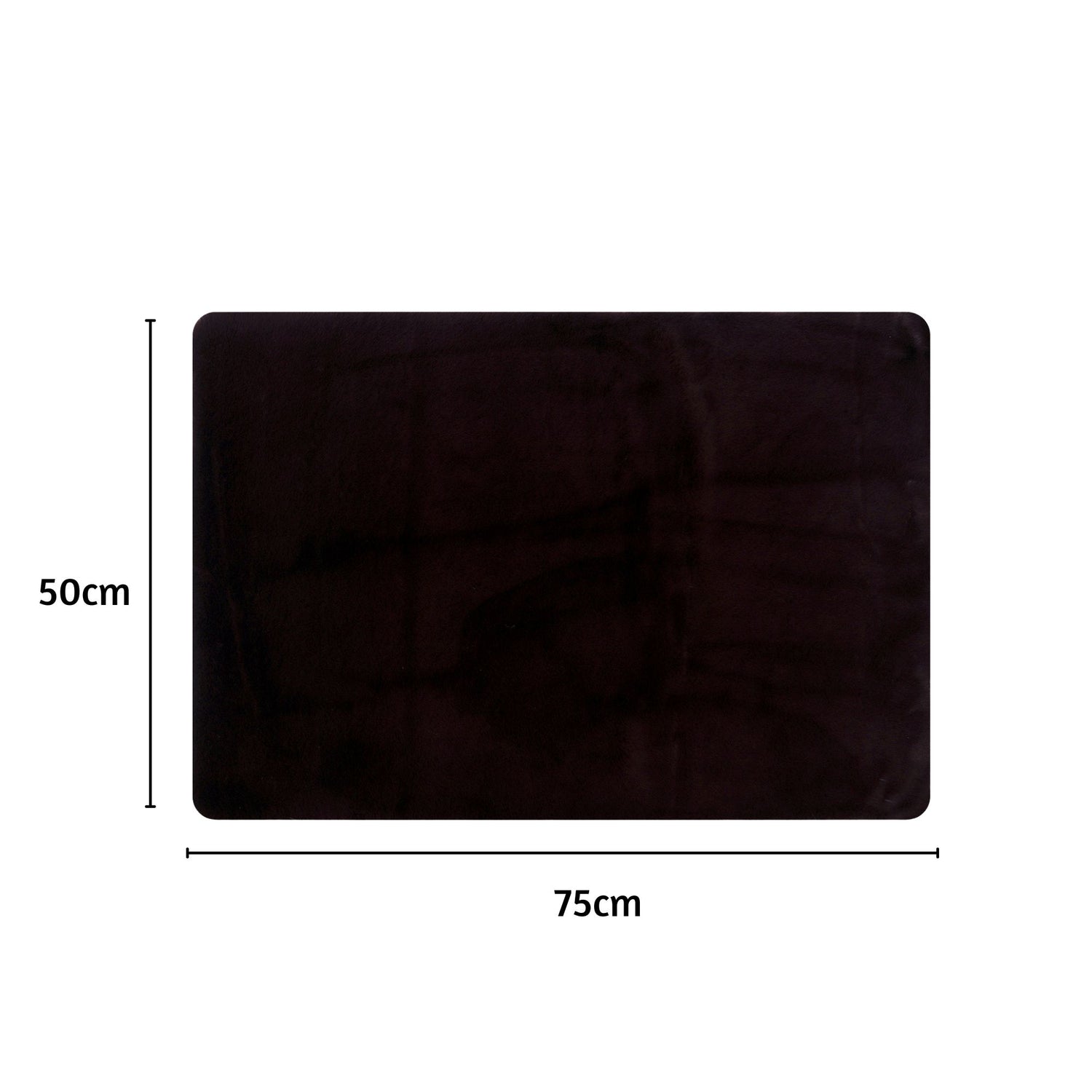 Cashmere Rabbit Fur Anti Skid Fur Bathmat - Pano