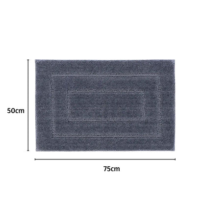Triple Frame Anti Skid Super Soft Bathmat -Pano