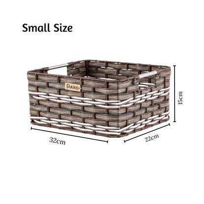 Wicker Storage Oliver Basket | Storage Organiser  - Pano