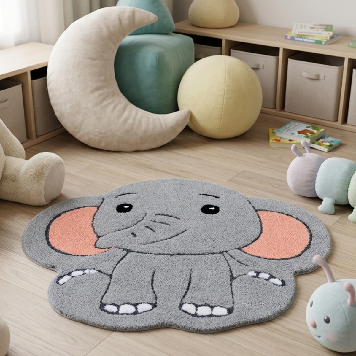 Baby Elephant Premium Micro Poly Yarn Multi-Usage Mat - Pano