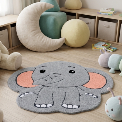 Baby Elephant Premium Micro Poly Yarn Multi-Usage Mat - Pano