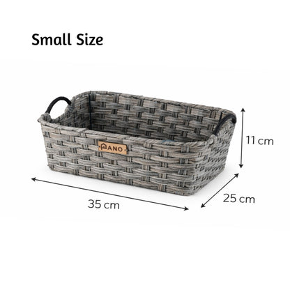 Wicker Kitchen Utility Maxwell Basket | Storage Organiser - Pano