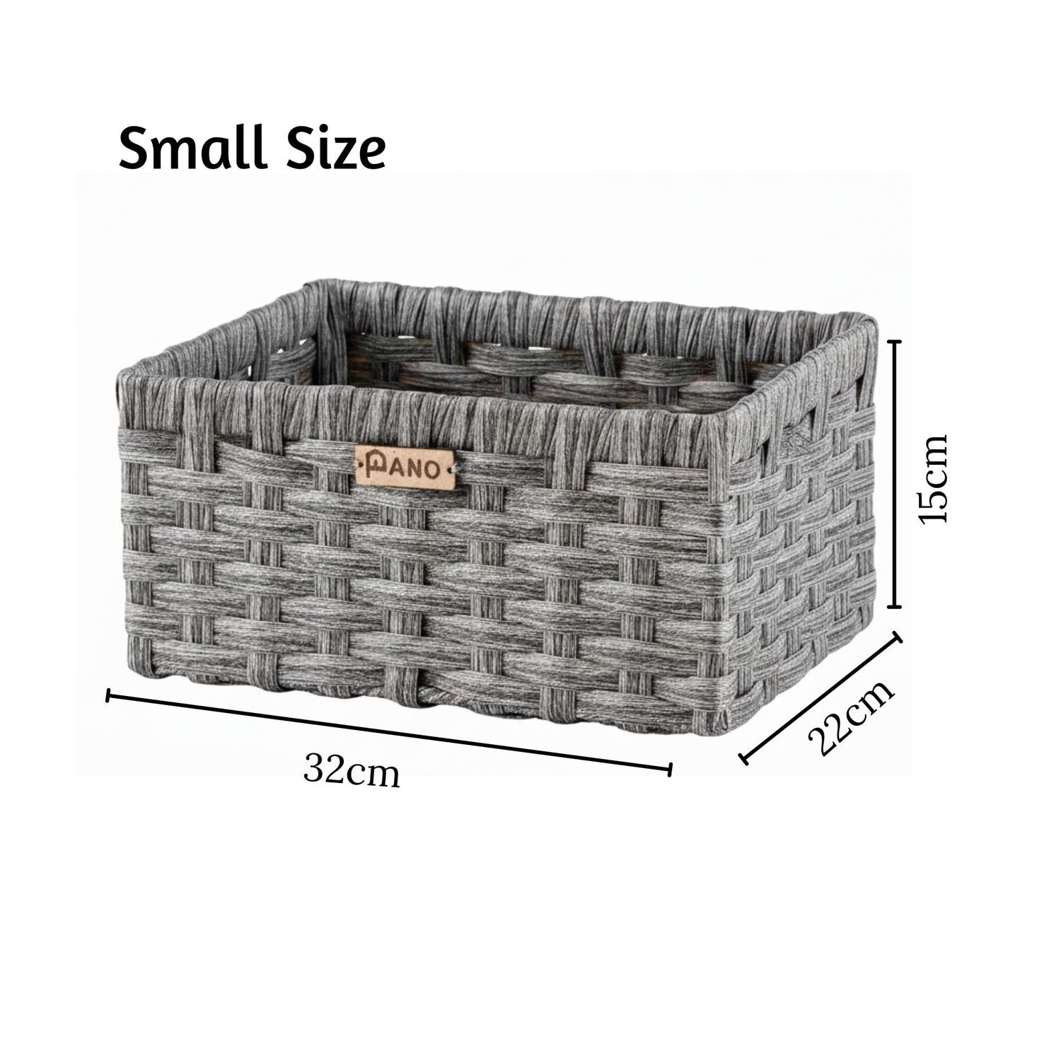 Wicker Storage Leo Basket | Storage Basket - Pano