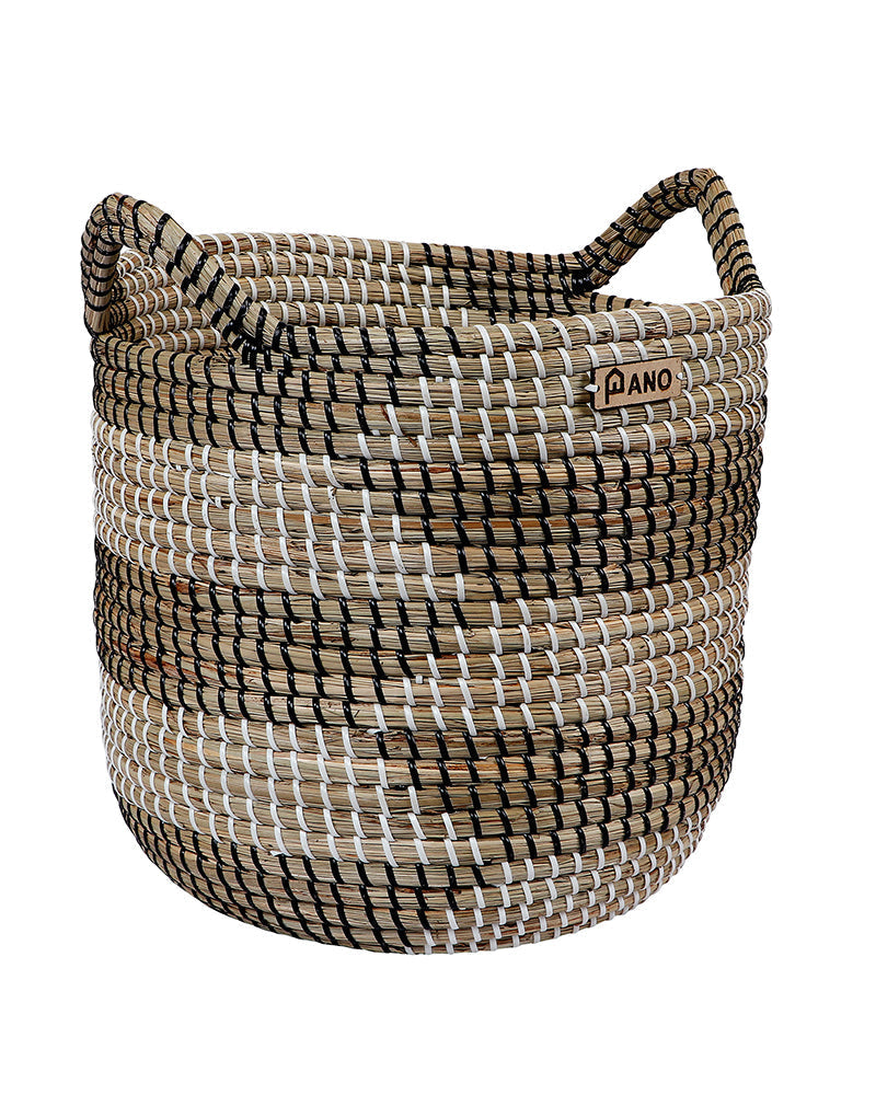 Andaman Sea Grass Natural Basket Pano Web