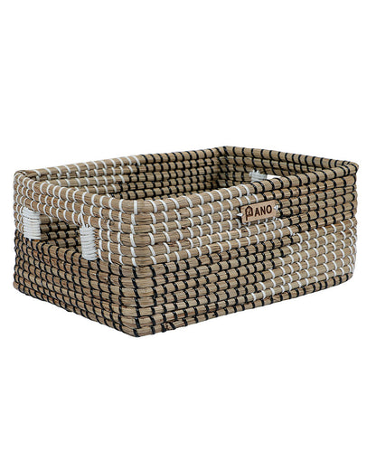 Andaman Sea Grass Natural Basket Pano Web