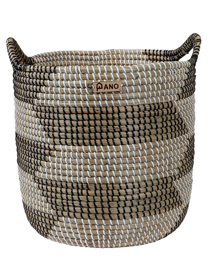 Andaman Sea Grass Natural Basket Pano Web