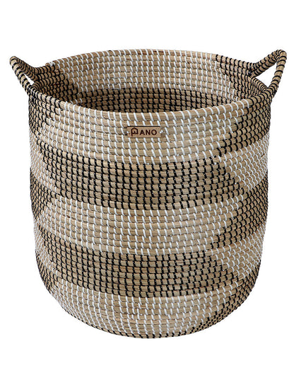 Andaman Sea Grass Natural Basket Pano Web