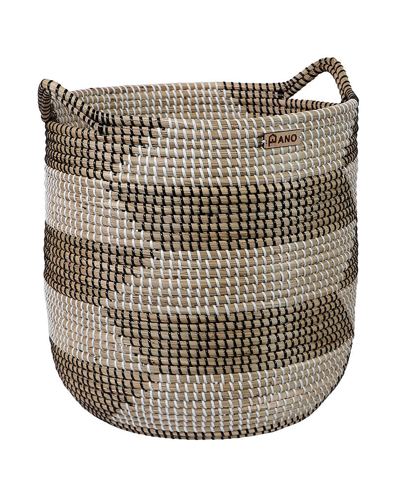 Andaman Sea Grass Natural Basket Pano Web