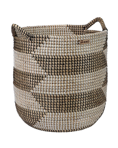 Andaman Sea Grass Natural Basket Pano Web