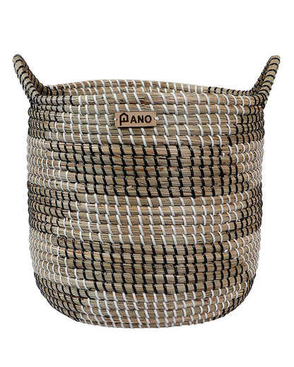 Andaman Sea Grass Natural Basket Pano Web