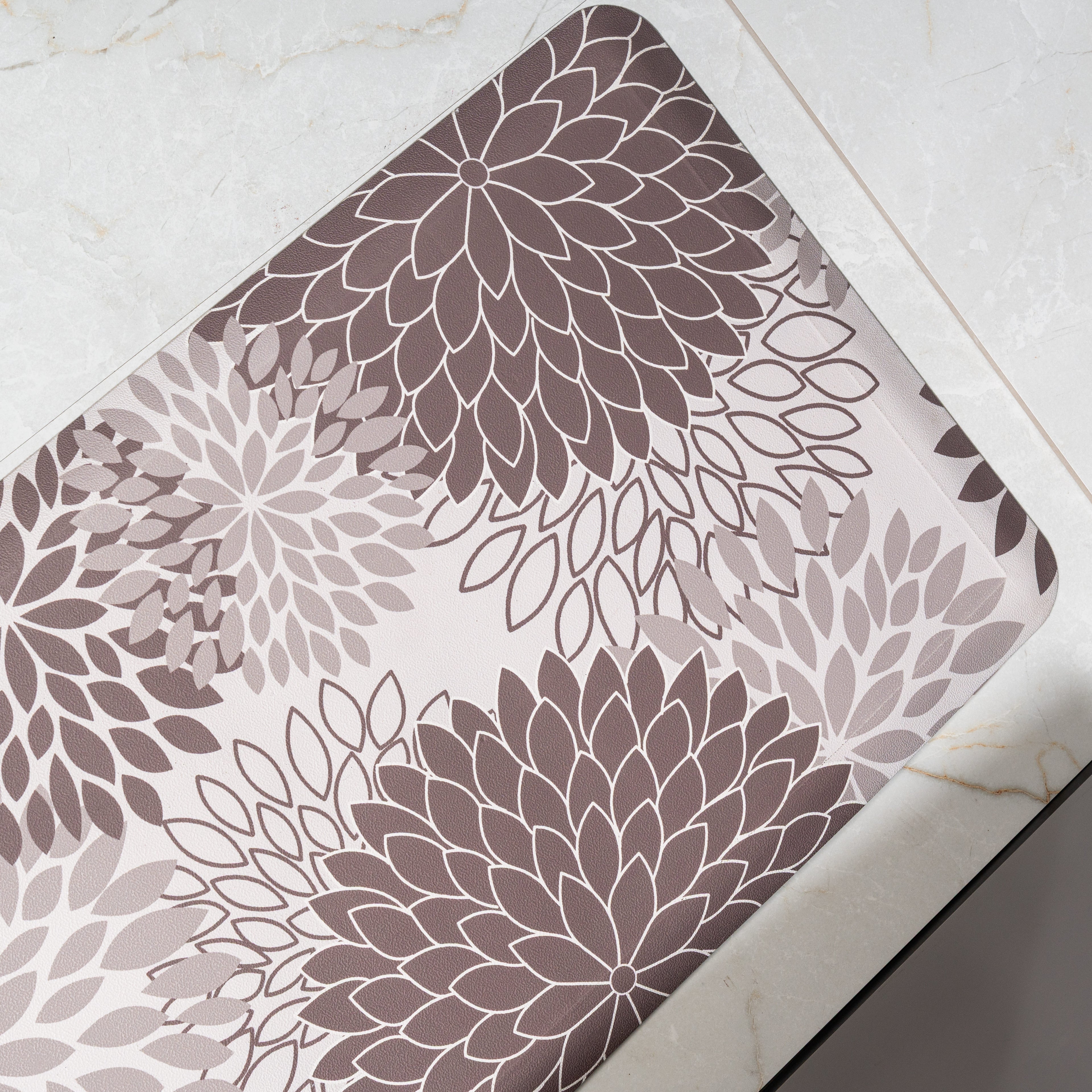 Zest Anti Fatigue Anti Slip Kitchen Mat Brown - Pano