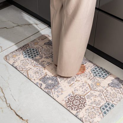 Zest Anti Fatigue Anti Slip Kitchen Mat Multi -Pano