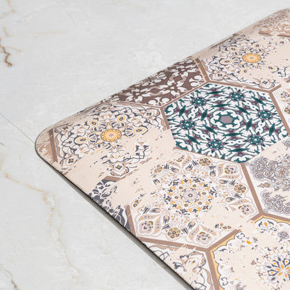 Zest Anti Fatigue Anti Slip Kitchen Mat Multi -Pano