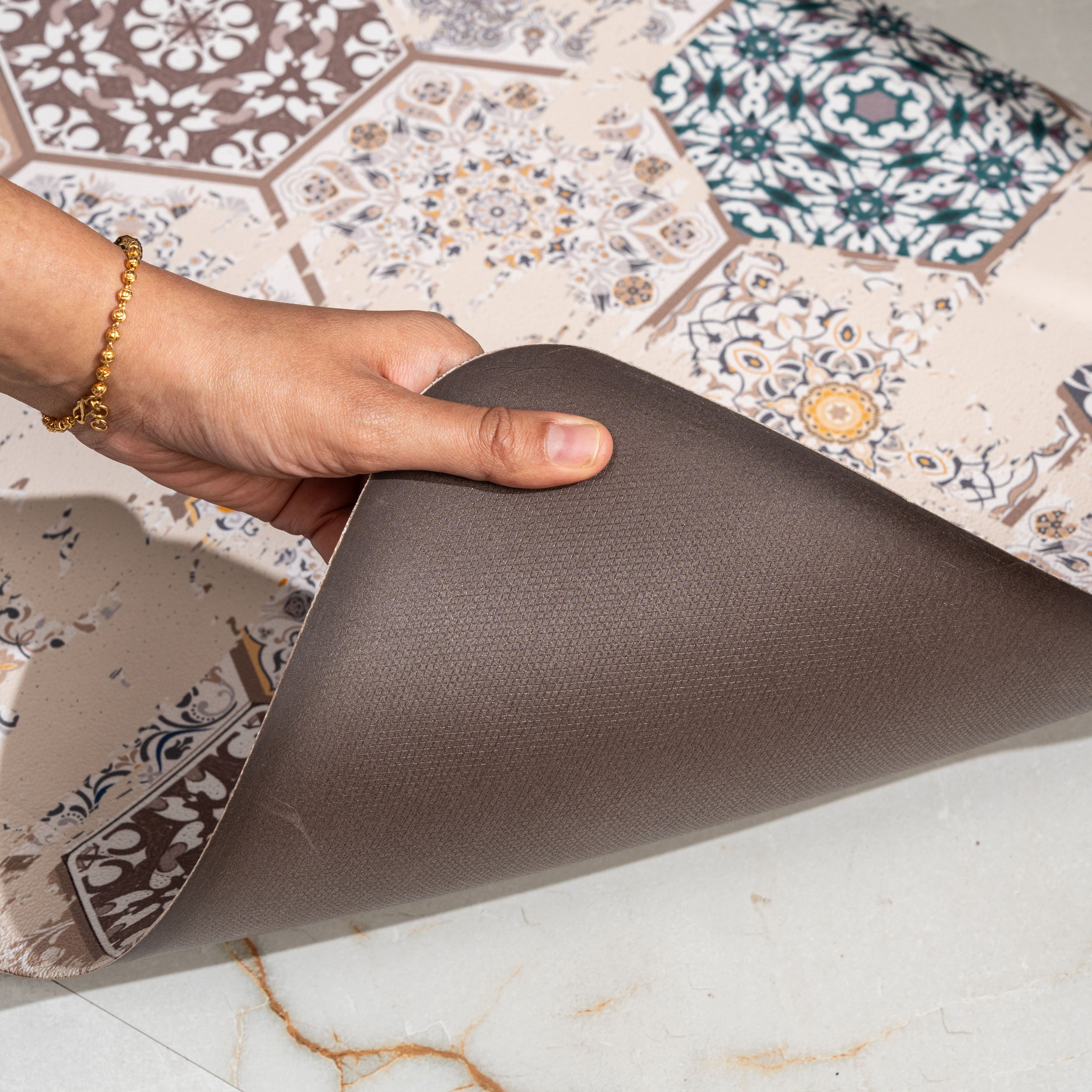 Zest Anti Fatigue Anti Slip Kitchen Mat Multi -Pano