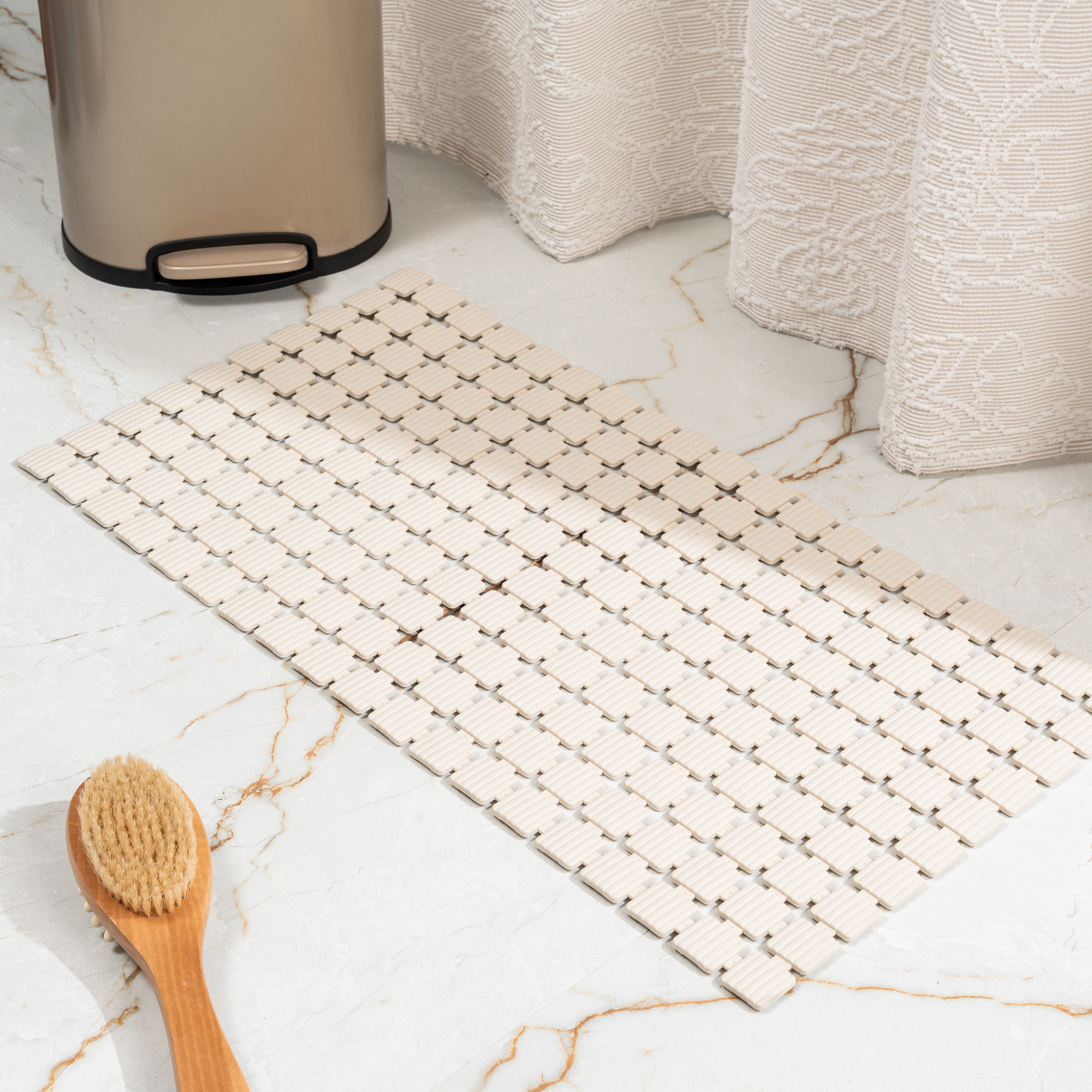 Mizu Anti Slip Shower Mat Beige - Pano
