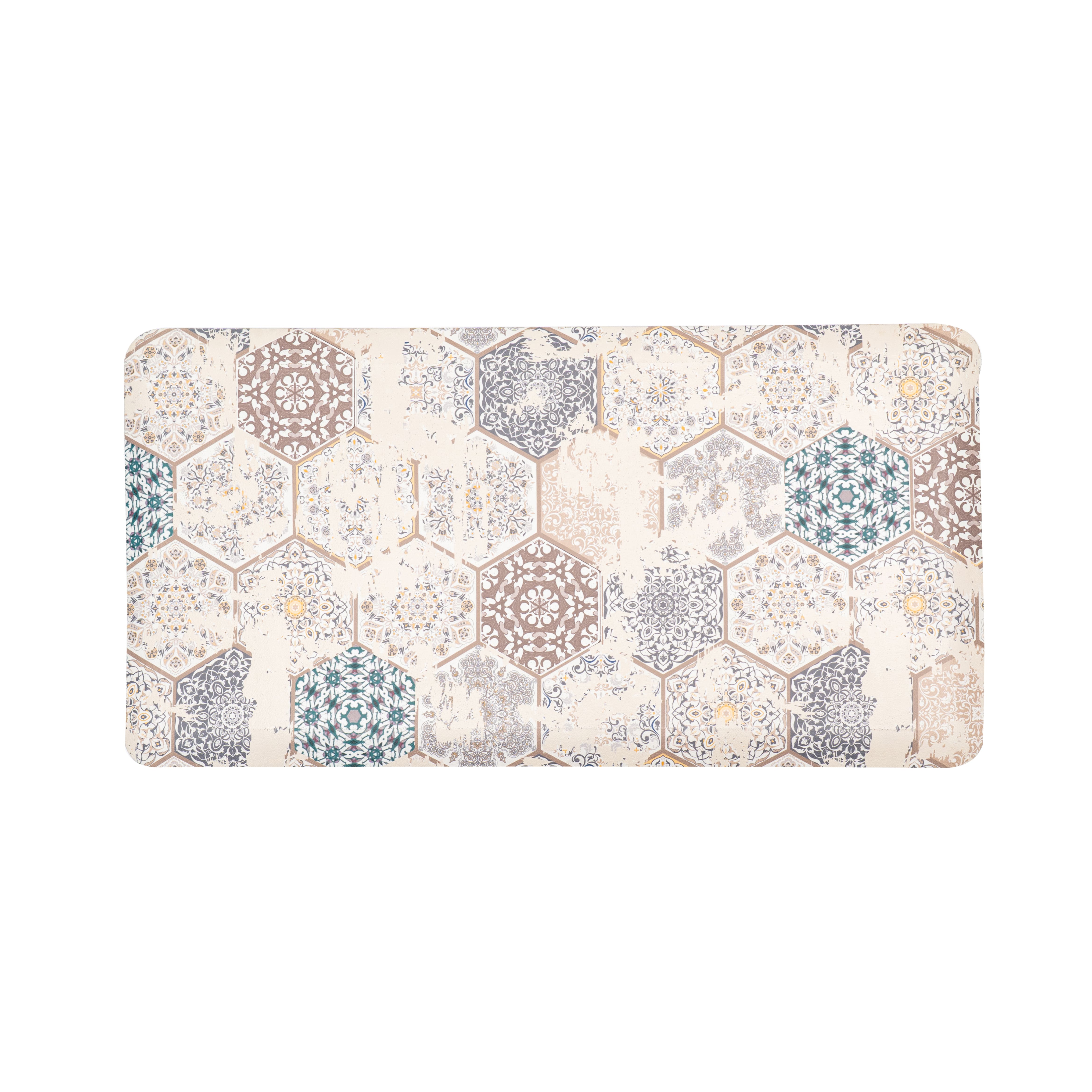 Zest Anti Fatigue Anti Slip Kitchen Mat Multi -Pano