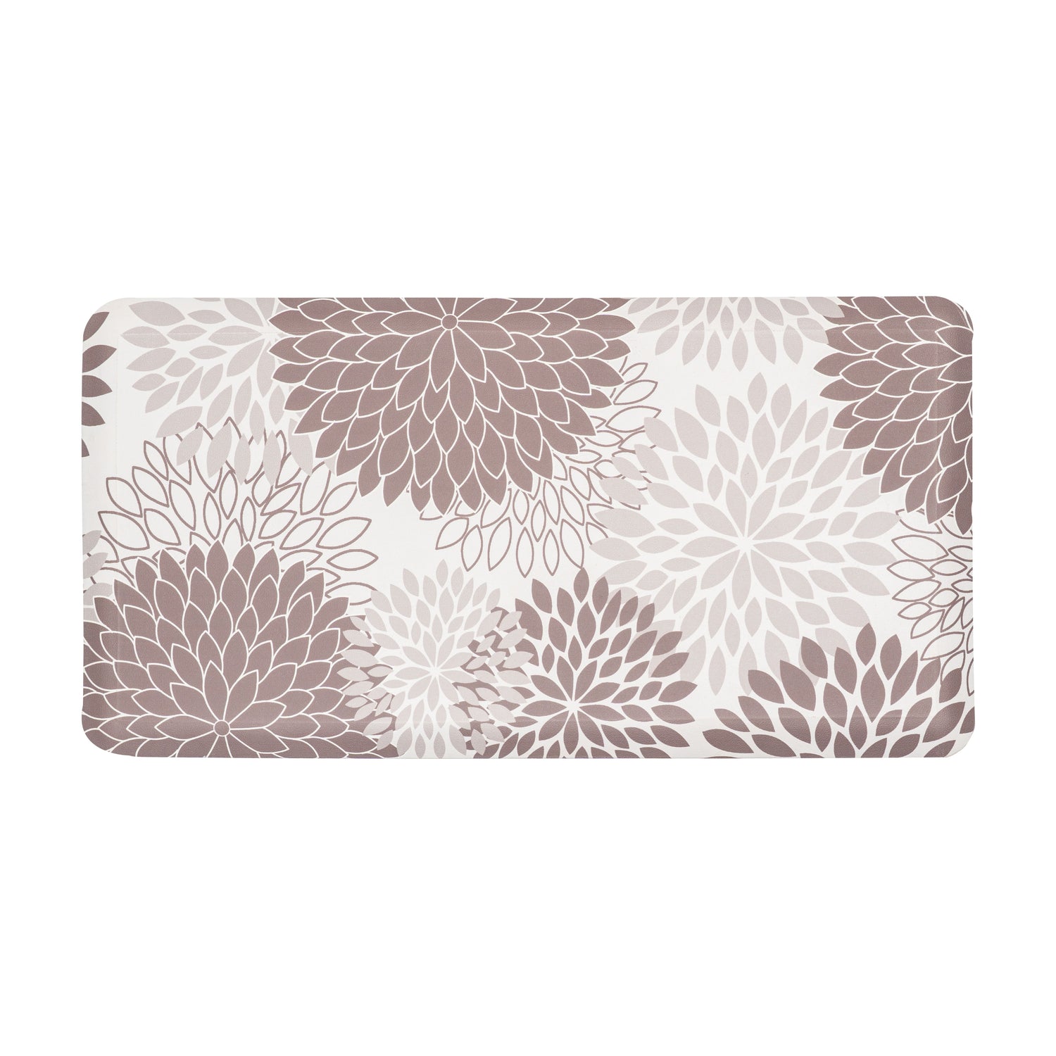 Zest Anti Fatigue Anti Slip Kitchen Mat Brown - Pano