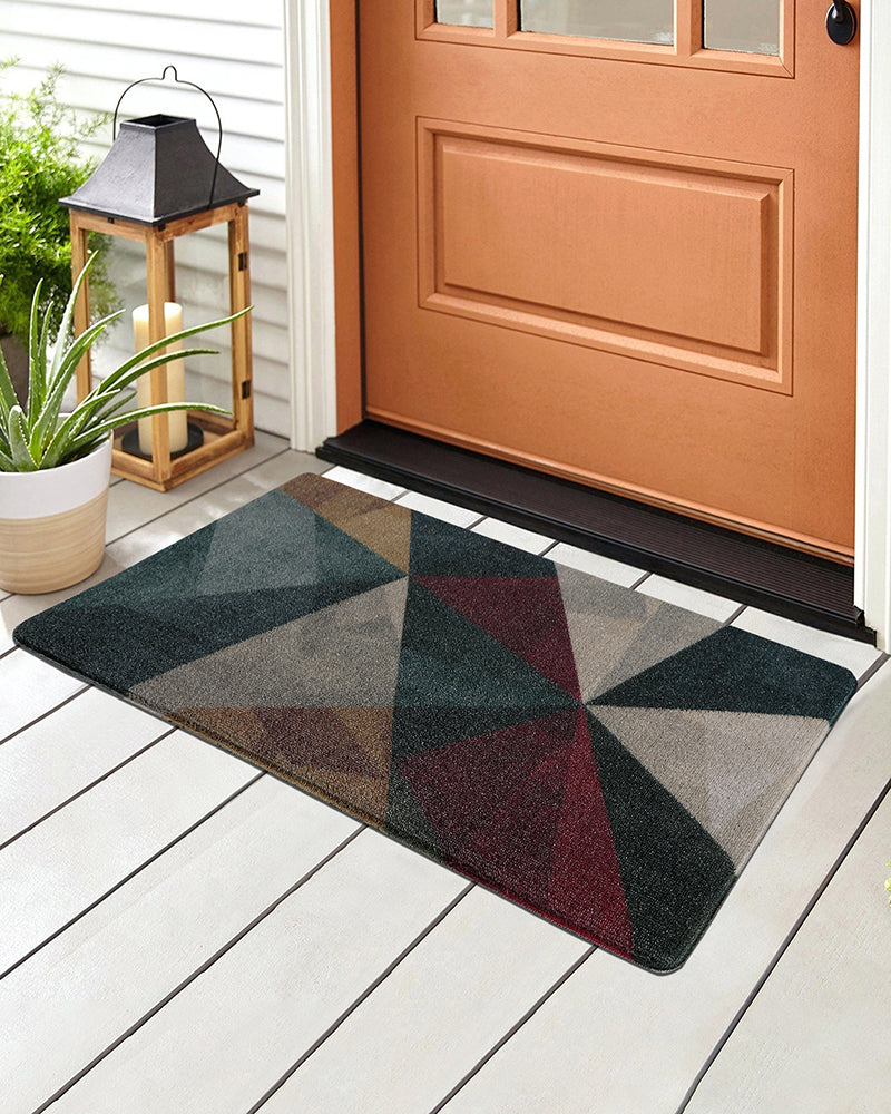 Aztec Anti-Skid PVC Out Door Mat-Pano