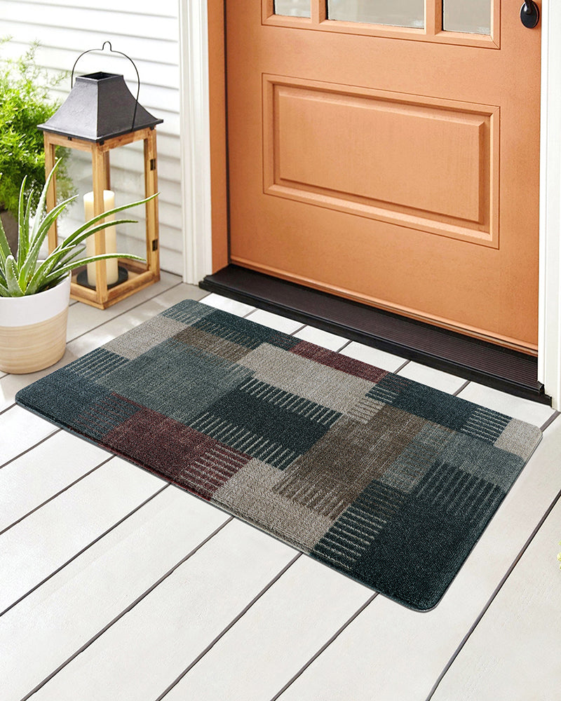 Aztec Anti-Skid PVC Out Door Mat-Pano