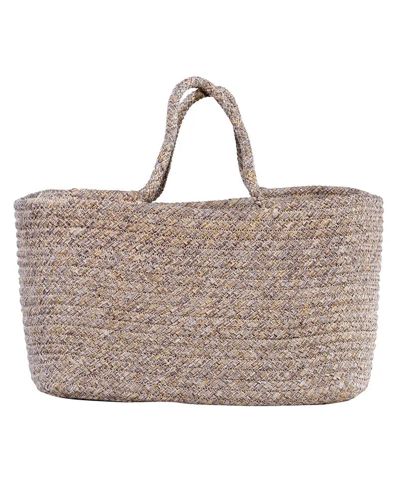 Tunisia Polypropylene  Beige Storage Basket
