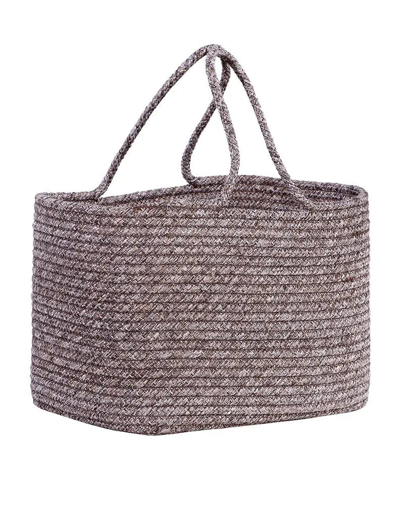 Tunisia Polypropylene Brown Storage Basket