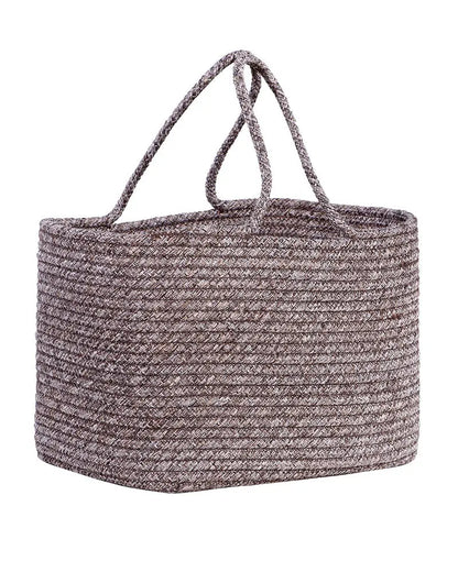 Tunisia Polypropylene Brown Storage Basket