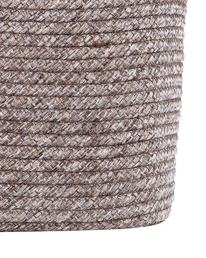Tunisia Polypropylene Brown Storage Basket