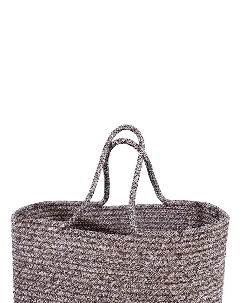 Tunisia Polypropylene Brown Storage Basket