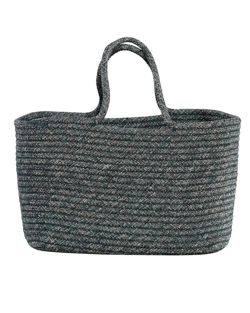 Tunisia Polypropylene Green Storage Basket