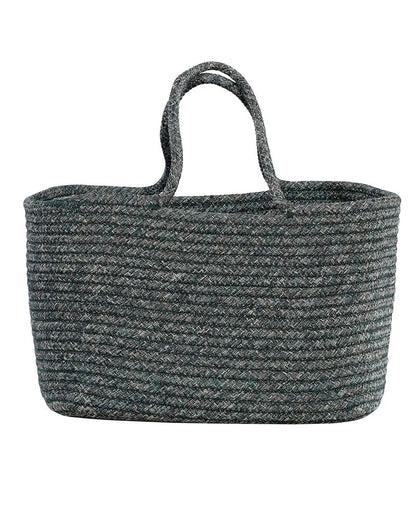 Tunisia Polypropylene Green Storage Basket