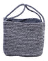 Tunisia Polypropylene Ash Grey Storage Basket