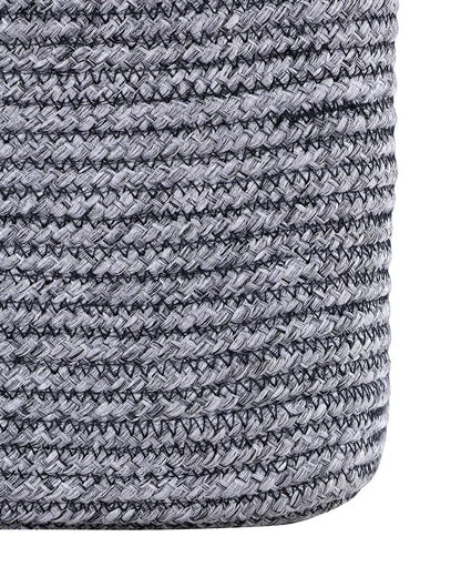 Tunisia Polypropylene Ash Grey Storage Basket