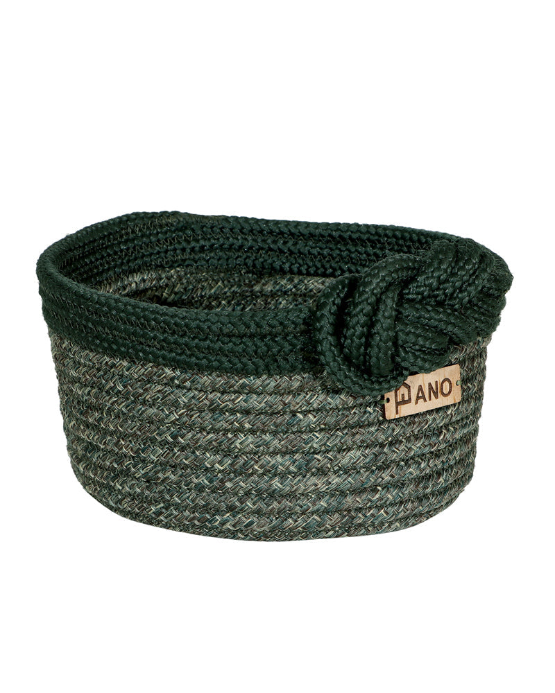 Valencia Polypropylene Green Multi-Storage Basket- Pano Pano