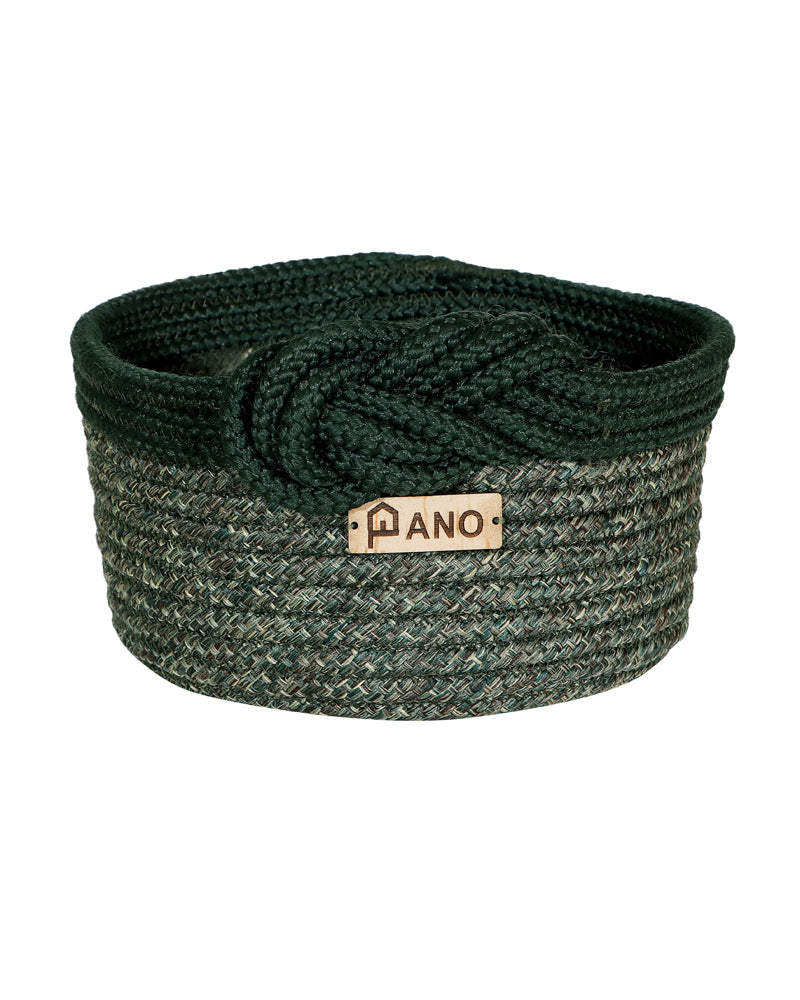 Valencia Polypropylene Green Multi-Storage Basket- Pano Pano